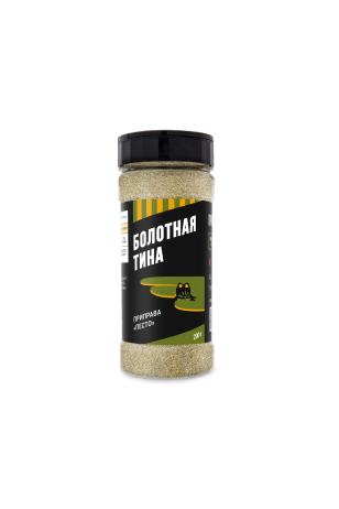 БОЛОТНАЯ ТИНА, сухой соус PESTO, гриль-пудра (DUST) - 200 г (банка с дозатором)