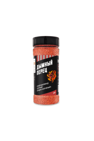 Смесь Дымный перец, остро-дымный сладкий вкус - 230 г (банка с дозатором)