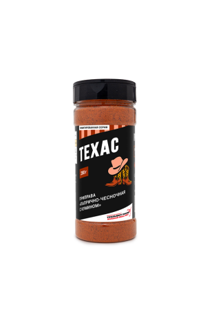 ТЕХАС RUB BBQ, гриль-пудра - лимитированная серия ПРЯНОЕД - 280 г (банка с дозатором)