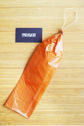 Карман для колбасы фиброуз., лосось, 50 мм и 65 мм, длина 31 см, клипса с петлей - 1 шт.