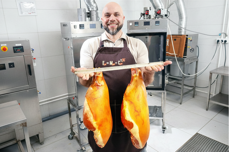 РЕЦЕПТ. Московский сырокопченый окорок