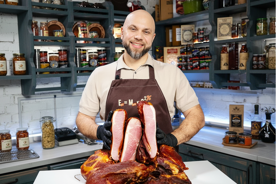 РЕЦЕПТ. Окорок бескостный сырокопченый