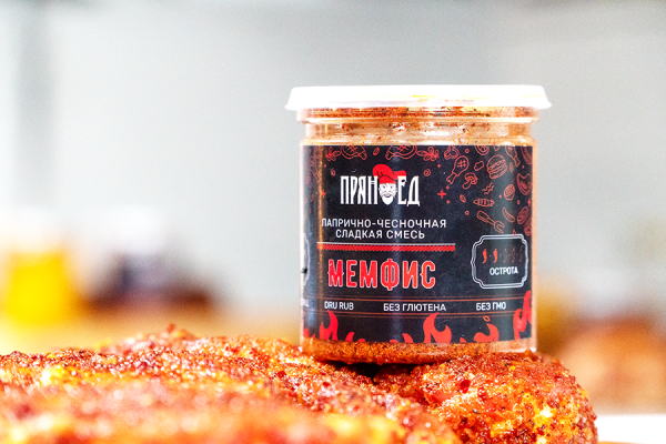 ОПТ - МЕМФИС RUB BBQ, папрично-чесночная сладкая смесь ПРЯНОЕД - 1 кг (пакет)